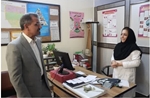 بازدید رییس دانشگاه علوم پزشکی سبزوار از مرکز جامع خدمات سلامت کوشک و مرکز مشاوره بیماری‌های رفتاری