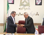 دیدار رئیس دانشگاه حکیم سبزواری با رئیس دانشگاه علوم پزشکی سبزوار به مناسبت روز پزشک و داروساز