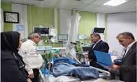 بازدید معاون محترم استاندار و فرماندار ویژه سبزوار به اتفاق رئیس دانشگاه علوم پزشکی از بیمارستان واسعی