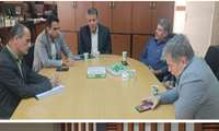 نشست معاون توسعه دانشگاه با مسولین دفتر توسعه منابع فیزیکی و عمرانی وزارت بهداشت