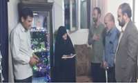  به مناسبت هفته دفاع مقدس صورت گرفت؛ دیدار و تکریم خانواده معظم شهدا توسط کانون بسیج جامعه پزشکی دانشگاه علوم پزشکی سبزوار