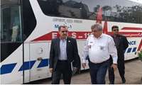 بازدید دکتر چمن رئیس دانشگاه از مرکز اورژانس سبزوار