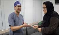تجلیل از پزشکان بیمارستان امداد به مناسبت روز پزشک