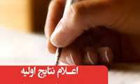 اعلام نتایج مرحله اولیه آزمون جذب نیروهای شرکتی برای مراکز بهداشتی