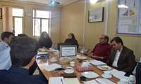 برگزاری دومین جلسه شورا بهورزی شبکه بهداشت خوشاب