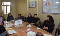 برگزاری دومین جلسه ارزیابی سامانه سیب در شبکه بهداشت و درمان خوشاب