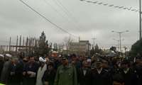 حضور پرشور کارکنان شبکه بهداشت و درمان شهرستان خوشاب  در راهپیمایی 22 بهمن 95