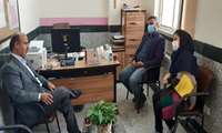 آقای دکتر غضنفری معاون بهداشتی دانشگاه از مرکز جامع سلامت رودآب بازدید نمودند