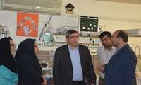 بازدید ریاست جدید بیمارستان شهیدان مبینی از بخش ها و واحد ها