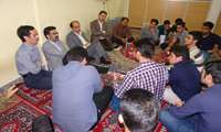 دیدار صمیمانه ریاست دانشگاه با دانشجویان خوابگاهی 