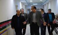 بازدید ریاست ومعاونت درمان دانشگاه از بیمارستان امداد شهیددکتر بهشتی