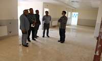بازدید سرپرست شبکه بهداشت و درمان جغتای از مرکز حسین آباد