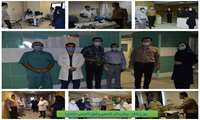 حضور ریاست و تیم مدیریت بیمارستان جهت تبریک روز پزشک 