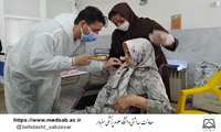 آغاز واکسیناسیون کرونا برای گروه سالمندان در دانشگاه علوم پزشکی سبزوار 