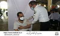 اساتید و کارکنان حوزه علمیه شهرستان سبزوار واکسینه شدند