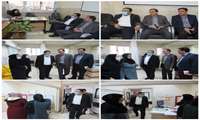 دیدار نوروزی رئیس دانشگاه و معاون درمان با سرپرست و پرسنل مرکز آموزشی پژوهشی مبینی