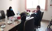 دیدار دکتر احمدی با رئیس بهزیستی شهرستان خوشاب