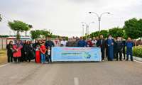 برگزاری همایش پیاده روی خانوادگی کارکنان ‌دانشگاه 