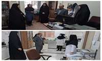 دیدار معاون بهداشتی با بانوان اداره 