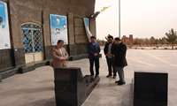 حضور بر مزار شهدای گمنام بمناسبت چهلمین سال پیروزی شکوهمند انقلاب اسلامی توسط معاونین آموزشی وفرهنگی دانشجویی دانشگاه