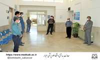 بازدید سرپرست معاونت بهداشتی دانشگاه از مرکز خدمات جامع سلامت شهری توحید شهر