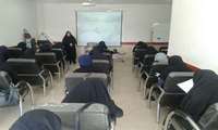 بهورزان شبکه بهداشت ودرمان خوشاب در امتحان بازآموزی جامع