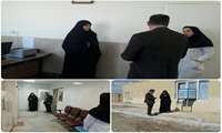 بازدید سرپرست  شبکه بهداشت و درمان خوشاب از مرکز خدمات جامع سلامت با امکانات بستری سلطان‌آباد
