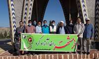 پیاده روی کارکنان شبکه بهداشت، بیمارستان وبسیجیان جامعه پزشکی جغتای به مناسبت آزادسازی خرمشهر