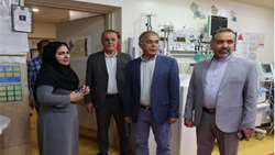 بازدید مدیر شرکت ملی پخش فرآورده‌های نفتی از پروژه‌های توسعه بیمارستان‌های سبزوار