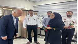  تقدیر و تشکر از عملکرد مطلوب اورژانس ۱۱۵ دانشگاه علوم پزشکی در حادثه برج سیمان توسط مدیر منابع انسانی و پشتیبانی سازمان نظام مهندسی استان خراسان رضوی 