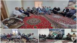 برگزاری جلسه پرسش و پاسخ مسئولان خوشاب در روستای دیواندر با محوریت سلامت روستایی