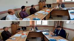 جلسه هماهنگی جانمایی مرکز جامع الکترونیک دانشگاه 