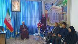 دیدار مسئولین حوزه سلامت با امام جمعه جغتای