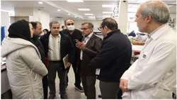بازدید پنج‌ساعته دکتر چمن از مرکز آموزشی و درمانی واسعی
