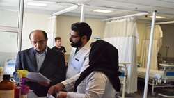 بازدید سرزده رئیس دانشگاه علوم پزشکی سبزوار از داورزن