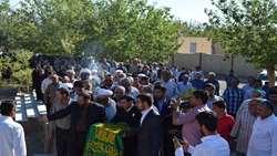 حضور پرسنل شبکه بهداشت و درمان شهرستان داورزن در مراسم استقبال از حاملان پرچم رضوی