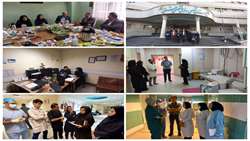 🔰حضور ارزیابان تیم اعتبار بخشی در بیمارستان تخصصی و فوق تخصصی حشمتیه 