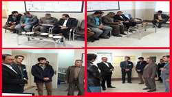 بازدید فرماندار شهرستان خوشاب از مرکز بهداشتی و درمانی شبانه روزی  با امکانات بستری 