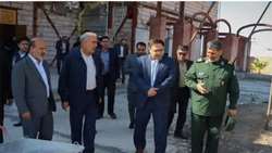  بازدید مدیرکل حفظ آثار دفاع مقدس خراسان رضوی از روند احداث یادمان و محل تدفین شهید گمنام در پردیس دانشگاه 