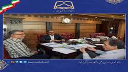 ✳️ نشست دکتر چمن سرپرست دانشگاه علوم پزشکی سبزوار با دکتر ظفرقندی وزیر بهداشت، درمان و آموزش پزشکی