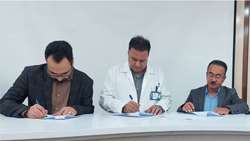  نشست ارتباط با صنعت و جامعه دانشگاه علوم پزشکی سبزوار و بیمارستان حشمتیه
