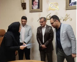 نشست صمیمی رئیس دانشگاه علوم پزشکی سبزوار با همکاران آمار به مناسبت روز آمار و برنامهریزی
