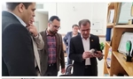 بازدید رئیس دانشگاه علوم پزشکی سبزوار از شرکت‌های فناور مستقر در مرکز رشد فناوری سلامت