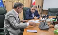 نشست رئیس دانشگاه علوم پزشکی سبزوار با معاون توسعه مدیریت و منابع وزارت بهداشت 