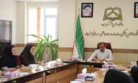  نشست بررسی مسائل بانوان شاغل دانشگاه با حضور رئیس دانشگاه برگزار شد