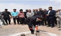 کلنگ زنی خانه بهداشت سوزنده در خوشاب