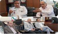 دیدار دکتر عنابستانی نماینده مردم سبزوار در مجلس شورای اسلامی با رئیس سازمان اورژانس کشور