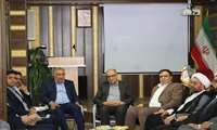 حضور رئیس دانشگاه در جلسه بررسی مسائل بهداشت و درمان شهرستان جغتای