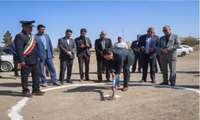 کلنگ زنی مرکز خدمات جامع سلامت ابوچناری در شهرستان جغتای