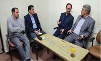 بازدید مسئولین دانشگاه از خوابگاه دانشجویی و بررسی رعایت مسائل بهداشتی 